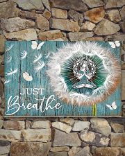 Yoga - Just Breathe 17x11 Poster poster-landscape-17x11-lifestyle-16