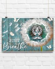 Yoga - Just Breathe 17x11 Poster poster-landscape-17x11-lifestyle-17