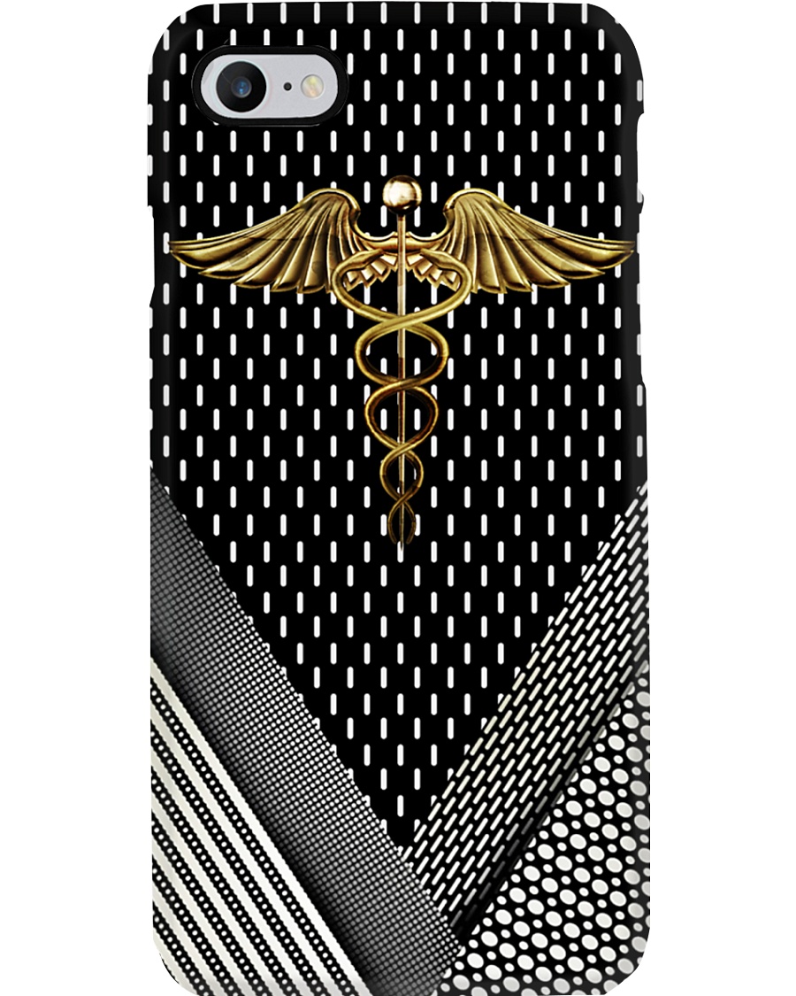 Physician Assistant Gold Caduceus Phone Case