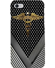 Physician Assistant Gold Caduceus Phone Case i-phone-7-case