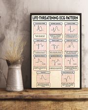 Paramedic Life -Threatening ECG Pattern 11x17 Poster lifestyle-poster-3