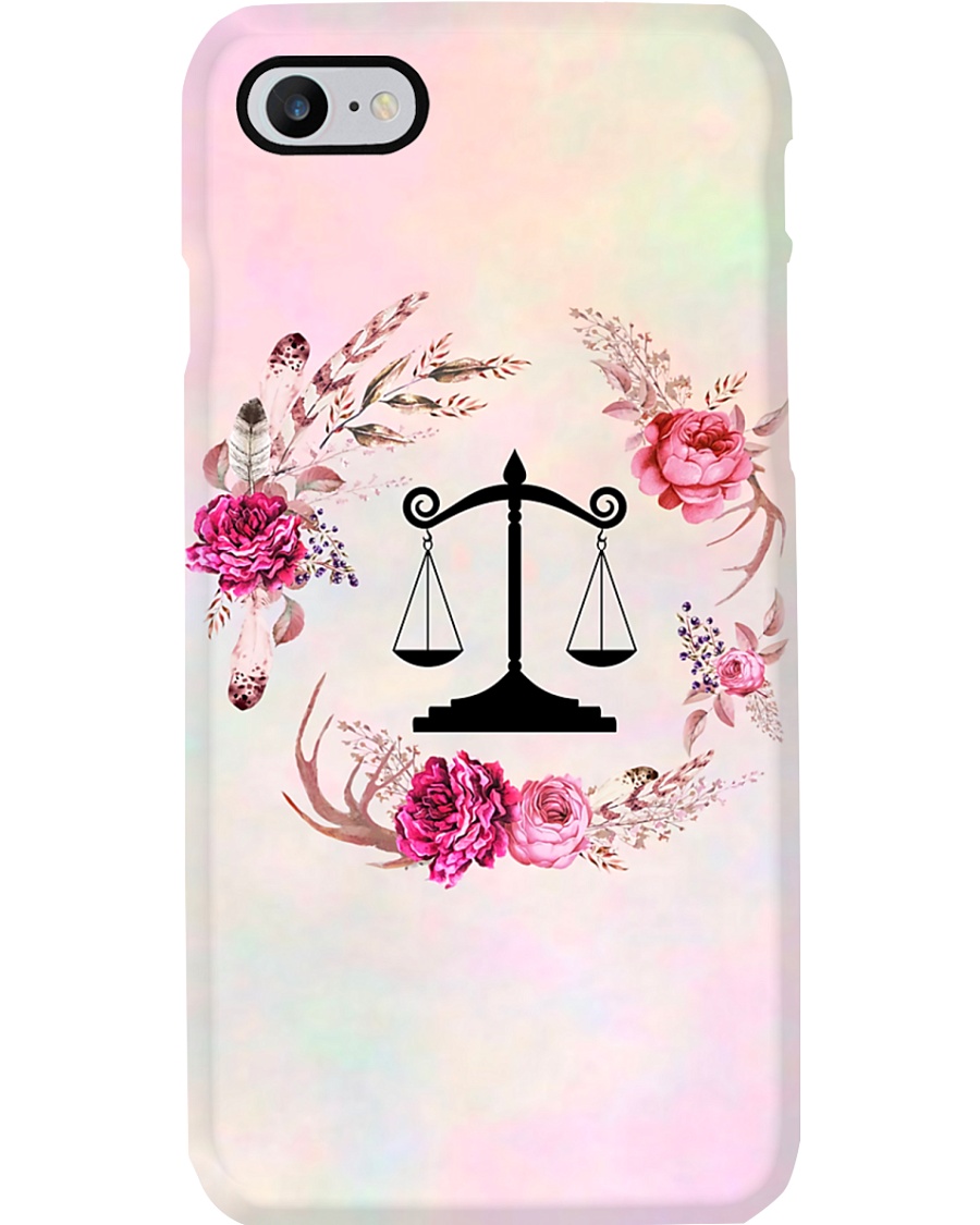 Paralegal Flower Phone Case