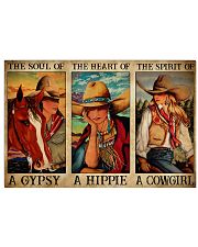 Horse Girl The Soul Of A Gypsy 17x11 Poster front