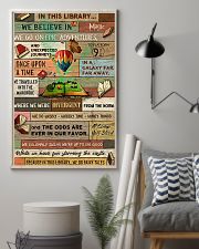 Librarian In This Library We Do Fairy Tales 11x17 Poster lifestyle-poster-1