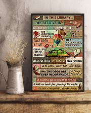 Librarian In This Library We Do Fairy Tales 11x17 Poster lifestyle-poster-3