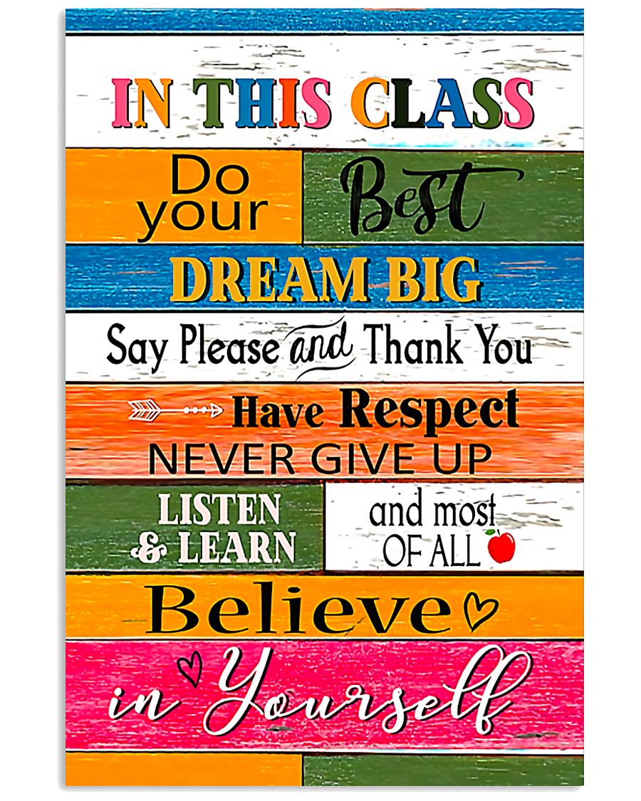 Inspiration For Student Teacher 11x17 Poster