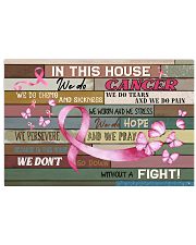 Breast Cancer In This House We Do 17x11 Poster front