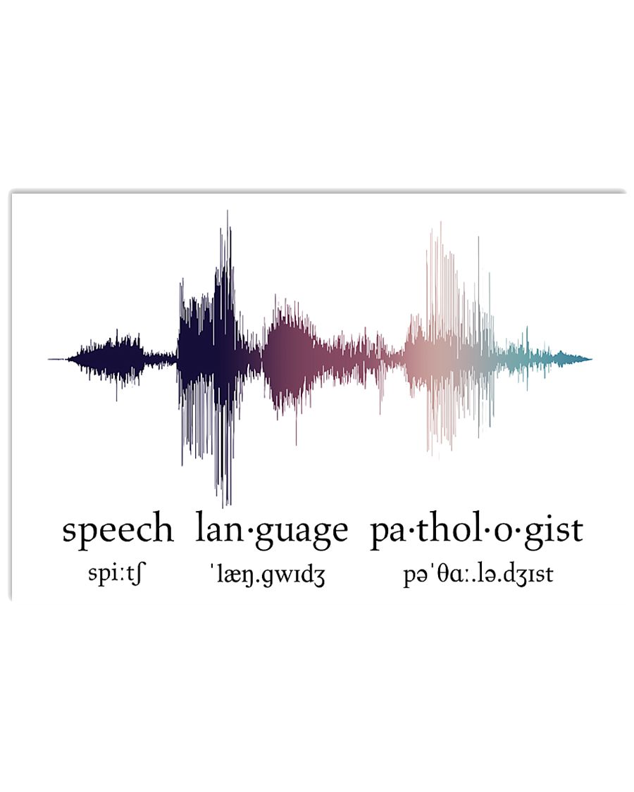 Speech Language Pathologist - Voice 17x11 Poster