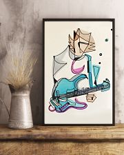 Bass Guitar Brouillard The Bass Guitarist 11x17 Poster lifestyle-poster-3