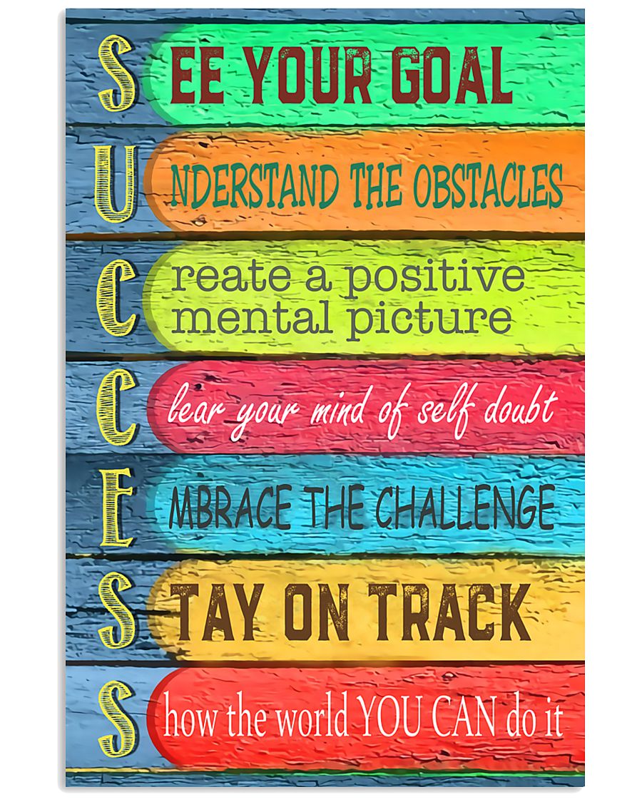 Teacher See Your Goal 11x17 Poster