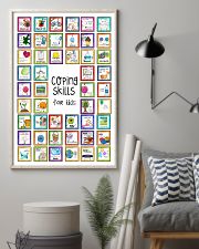 Social Worker Coping Skills For Kids 11x17 Poster lifestyle-poster-1