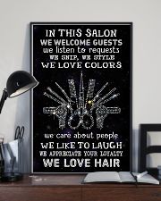 Hairstylist In This Salon 11x17 Poster lifestyle-poster-2
