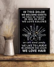 Hairstylist In This Salon 11x17 Poster lifestyle-poster-3