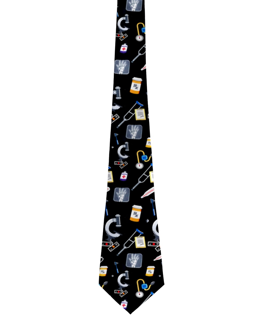 Nurse Icons Tie