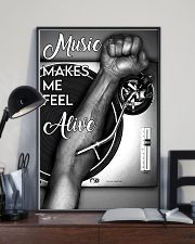 DJ music makes me feel alive 11x17 Poster lifestyle-poster-2