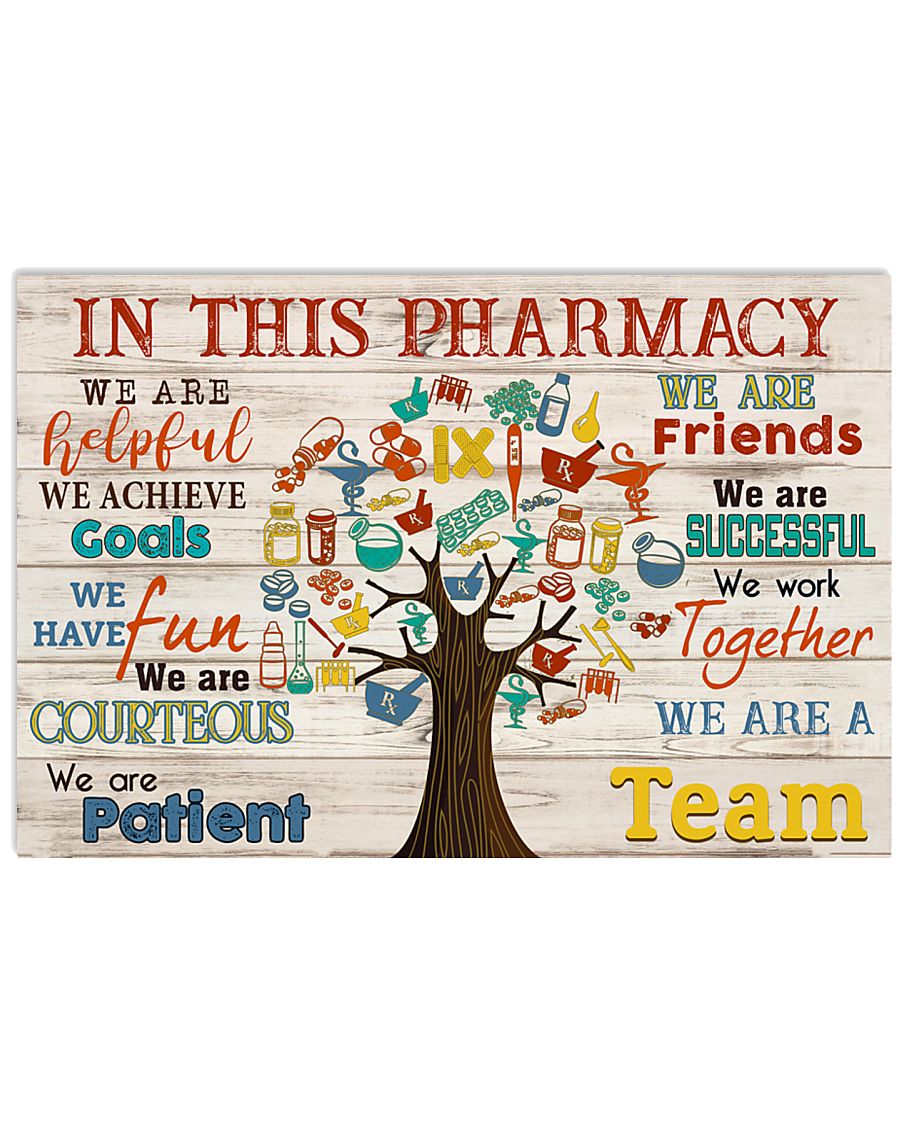 Pharmacist in this pharmacy 24x16 Poster