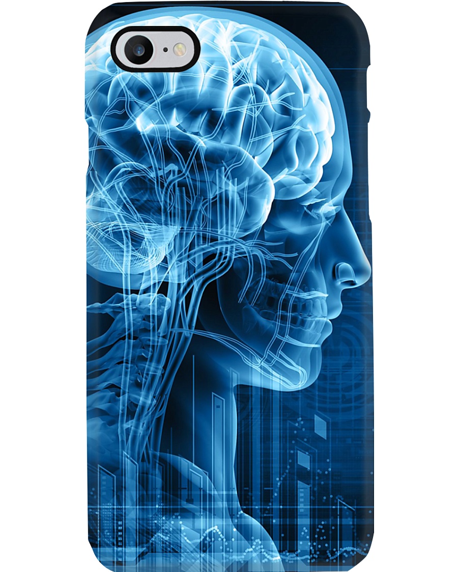 Radiologist X-ray Human Brain Phone Case