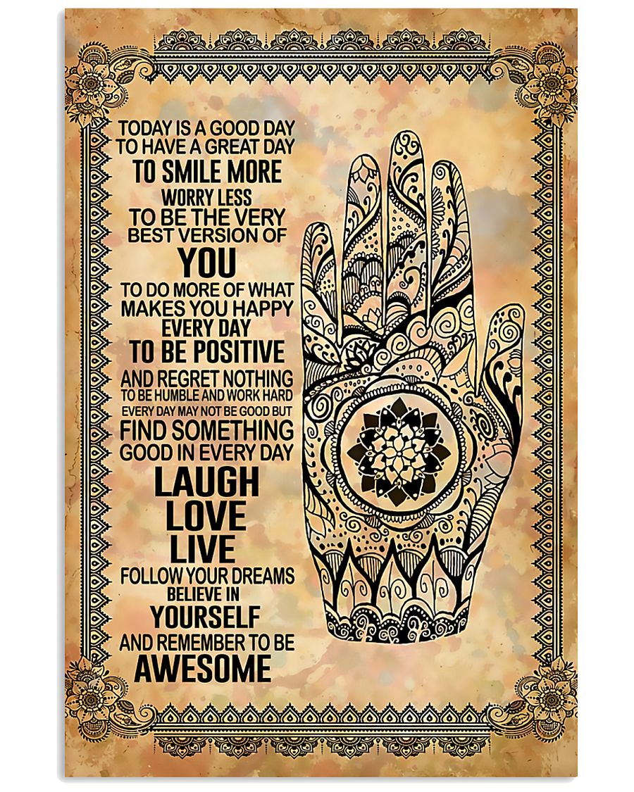 Massage Therapist Today Is A Good Day 11x17 Poster