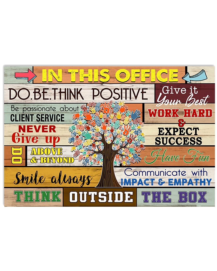 Occupational Therapist Think Outside The Box 24x16 Poster