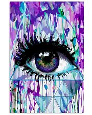 Art Purple Eye Optometrist 11x17 Poster front