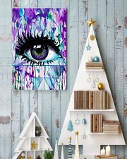 Art Purple Eye Optometrist 11x17 Poster lifestyle-holiday-poster-2