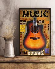 Guitar Music Is Everywhere 11x17 Poster lifestyle-poster-3