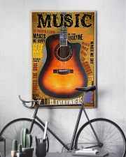Guitar Music Is Everywhere 11x17 Poster lifestyle-poster-7