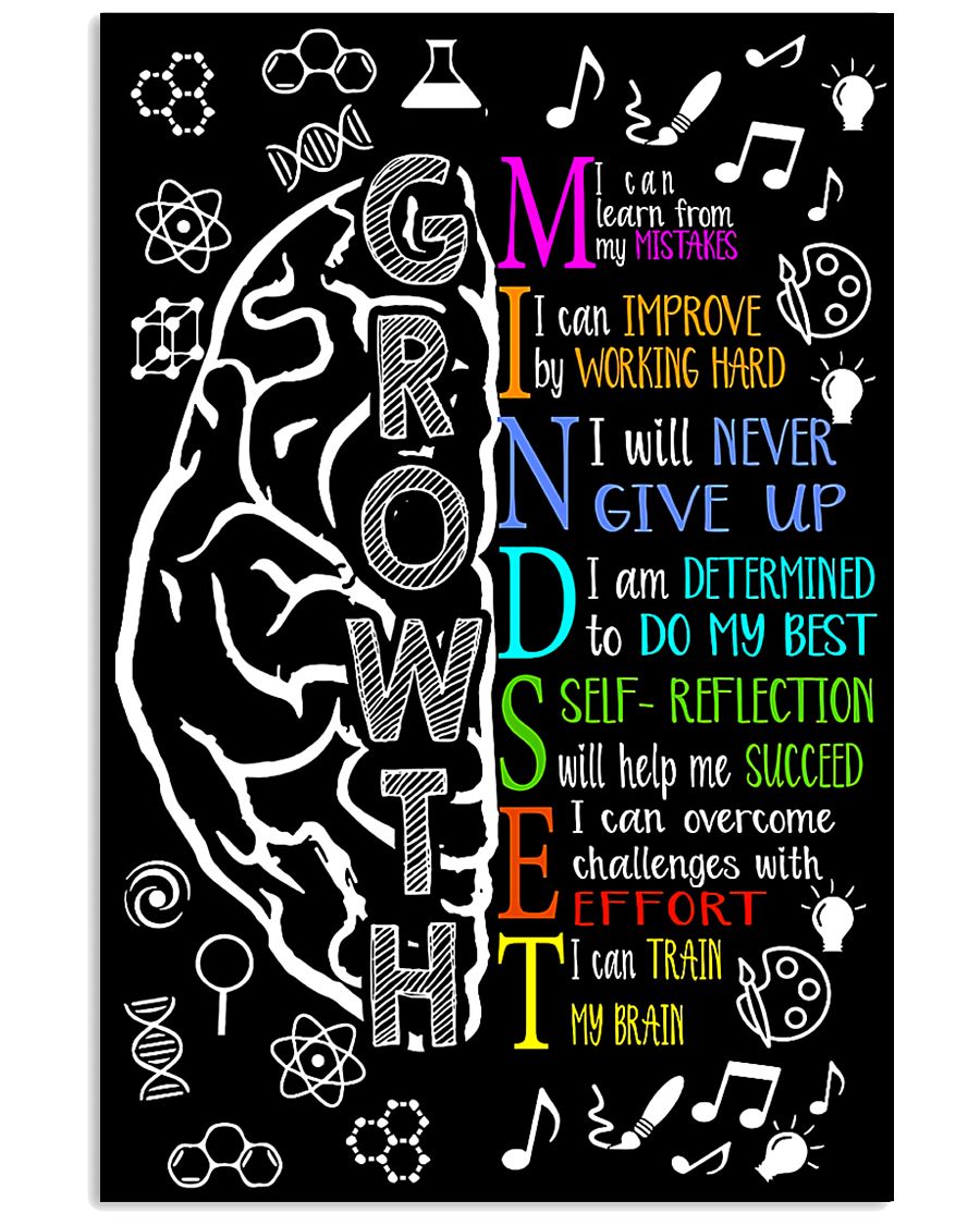 Chemist Growth Mindset 11x17 Poster