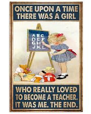 Teacher Girl Loved To Become 11x17 Poster front