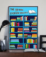 Librarian The 100 Books 11x17 Poster lifestyle-poster-2