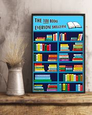 Librarian The 100 Books 11x17 Poster lifestyle-poster-3