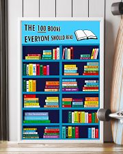 Librarian The 100 Books 11x17 Poster lifestyle-poster-4