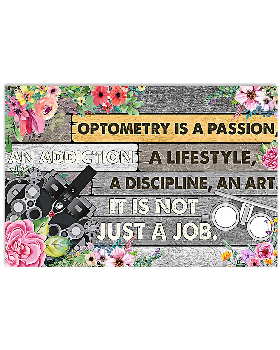 Optometrist Passion 17x11 Poster