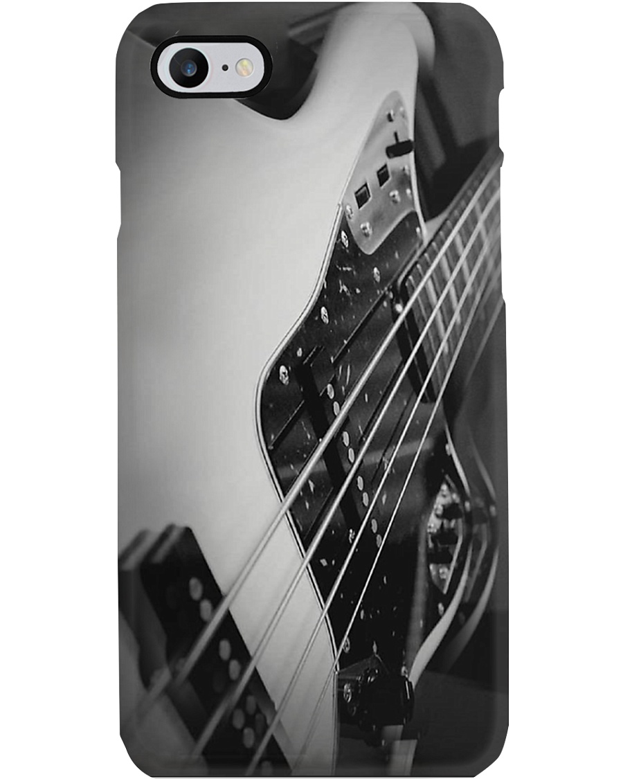 Bass Guitar Art Grey Phone Case