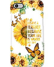 Your Life Is Worth My Time So I Became Teacher Phone Case i-phone-7-case