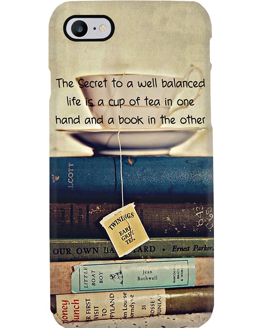 Librarian A Well Balanced Life Phone Case