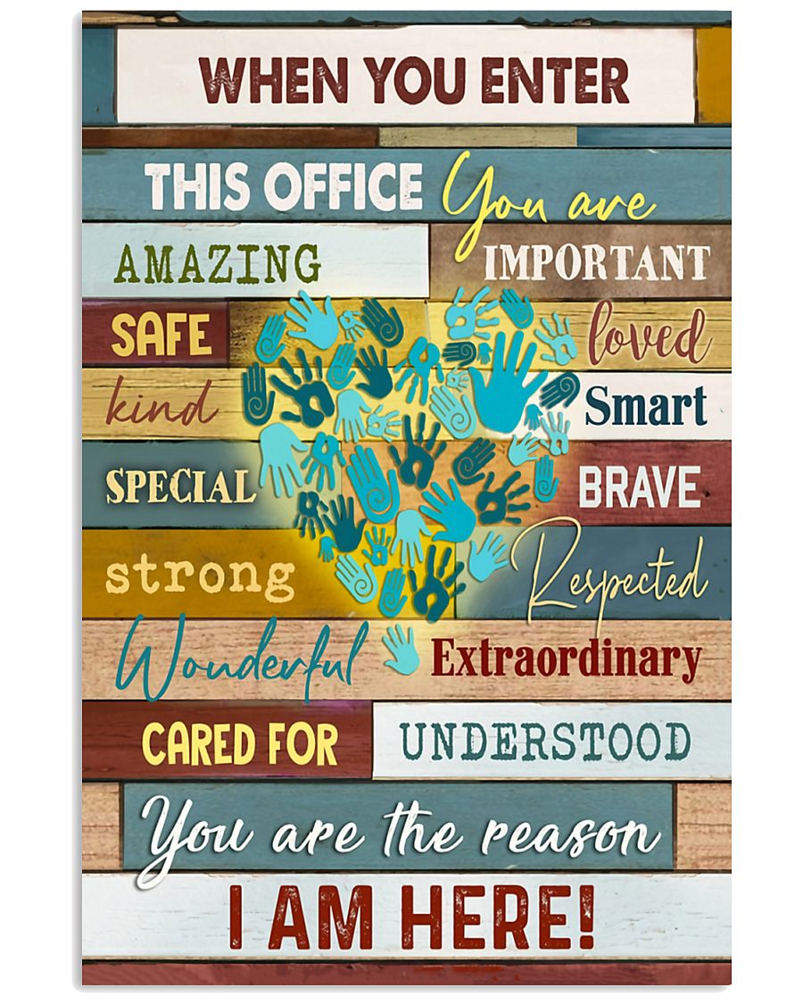Social Worker I am here 11x17 Poster