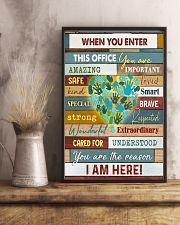 Social Worker I am here 11x17 Poster lifestyle-poster-3