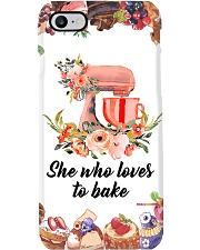 Baker She Who Loves To Bake Phone Case i-phone-7-case