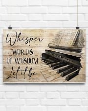 Piano Words Of Wisdom 17x11 Poster poster-landscape-17x11-lifestyle-17