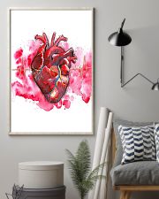 Art Heart Heartbeat Cardiologist 11x17 Poster lifestyle-poster-1