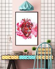 Art Heart Heartbeat Cardiologist 11x17 Poster lifestyle-poster-6