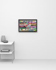 Librarian When You Enter This Library 17x11 Poster poster-landscape-17x11-lifestyle-04