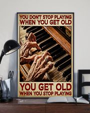 Pianist You Get Old 11x17 Poster lifestyle-poster-2