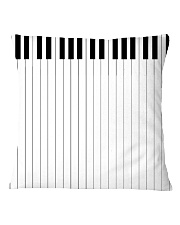 Pianist All over Keys Square Pillowcase thumbnail