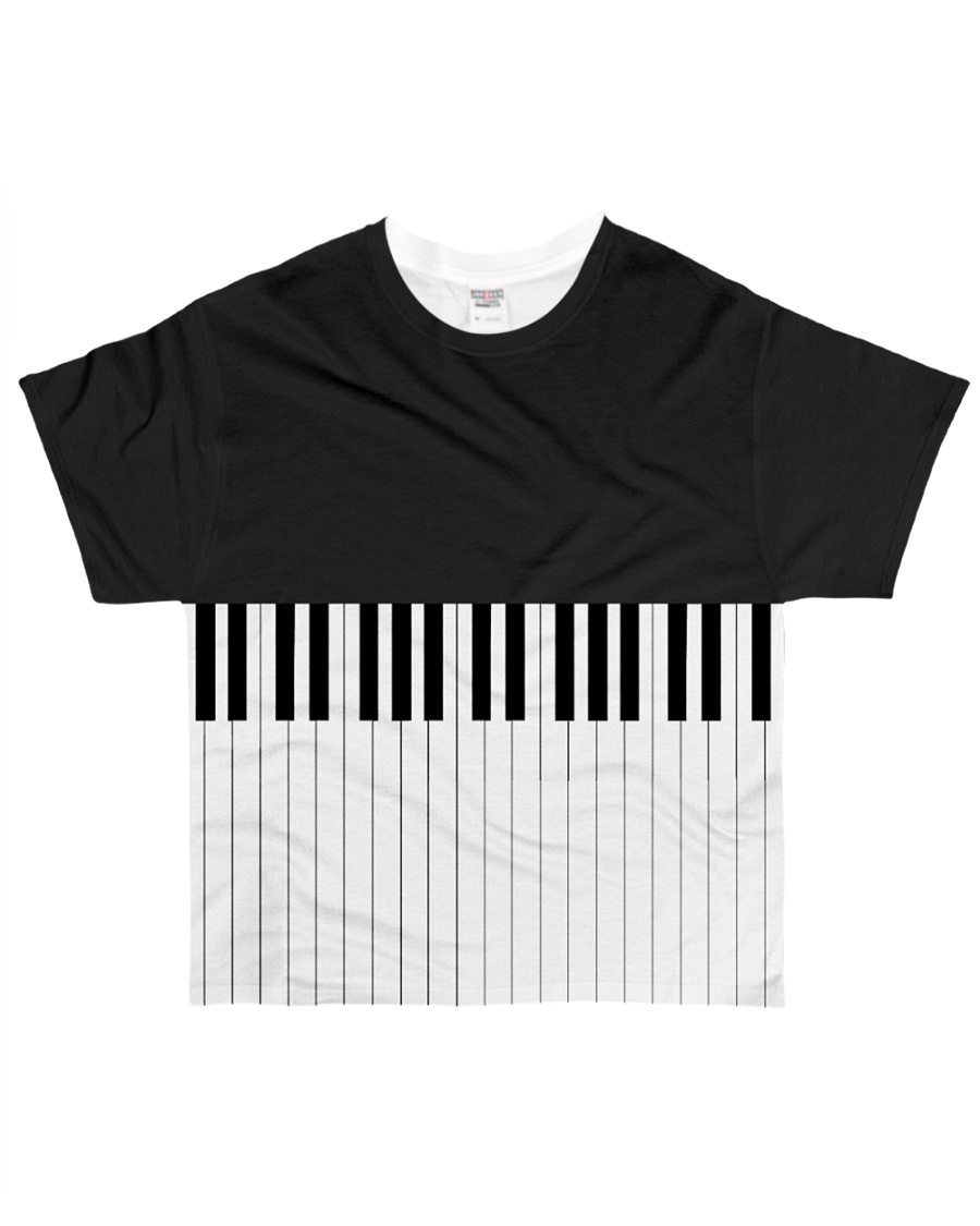 Pianist All over Keys All-over T-Shirt