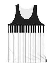 Pianist All over Keys All-over Unisex Tank thumbnail