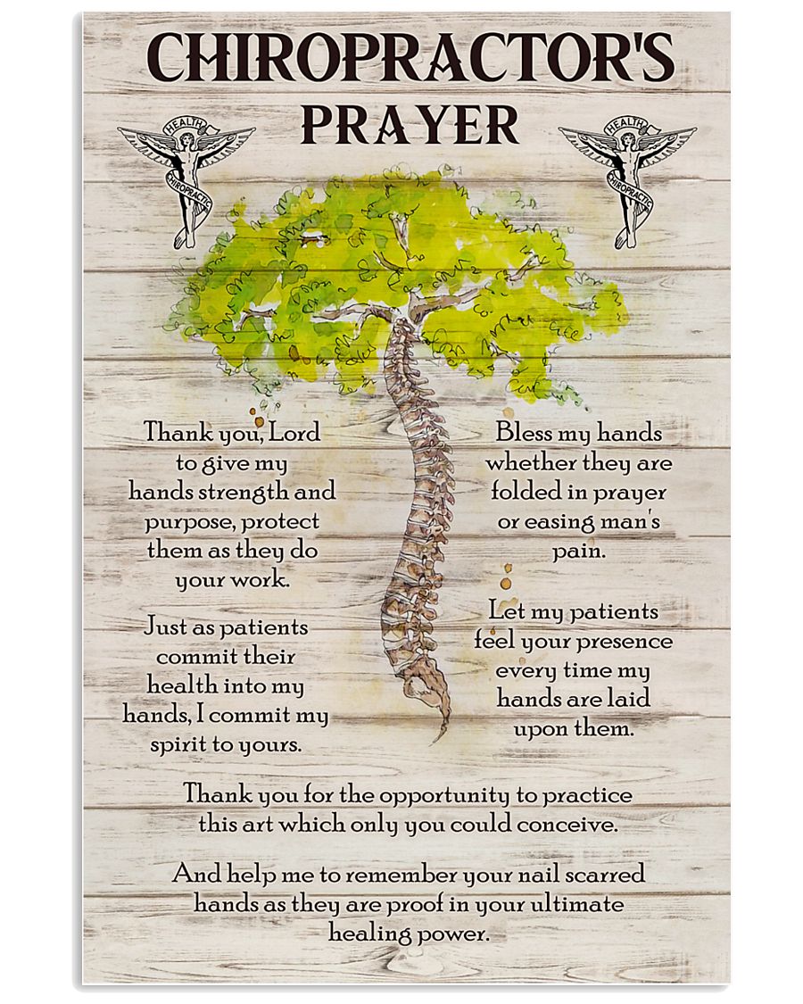 Chiropractor's Prayer 11x17 Poster