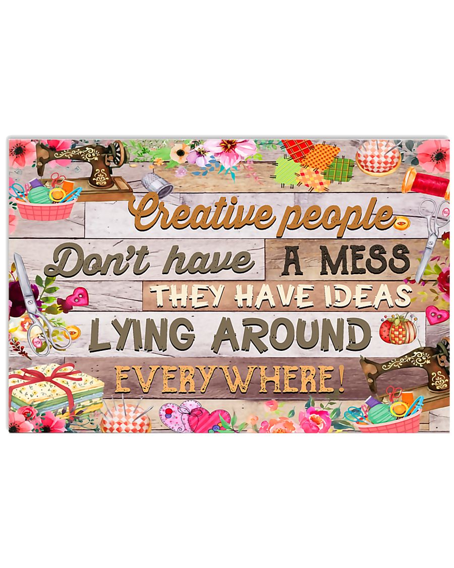 Creative Sewing 17x11 Poster