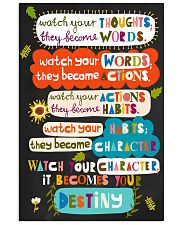 Social Worker watch your words 11x17 Poster front